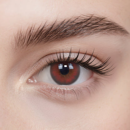 Raspberry Red | Daily, 20pcs colored contacts
