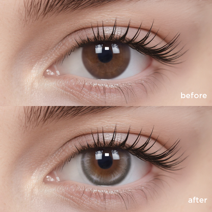 Breeze grey color contacts