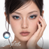 GlowyLock™ Blue Focus | Daily Colored Contacts
