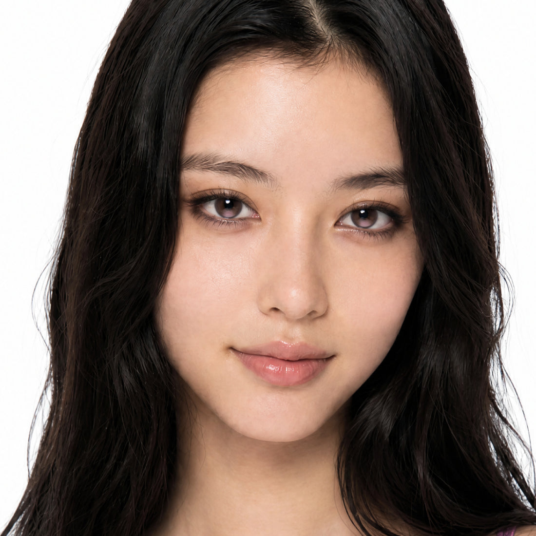 GlowyLock Galaxy Pink daily colored contacts model