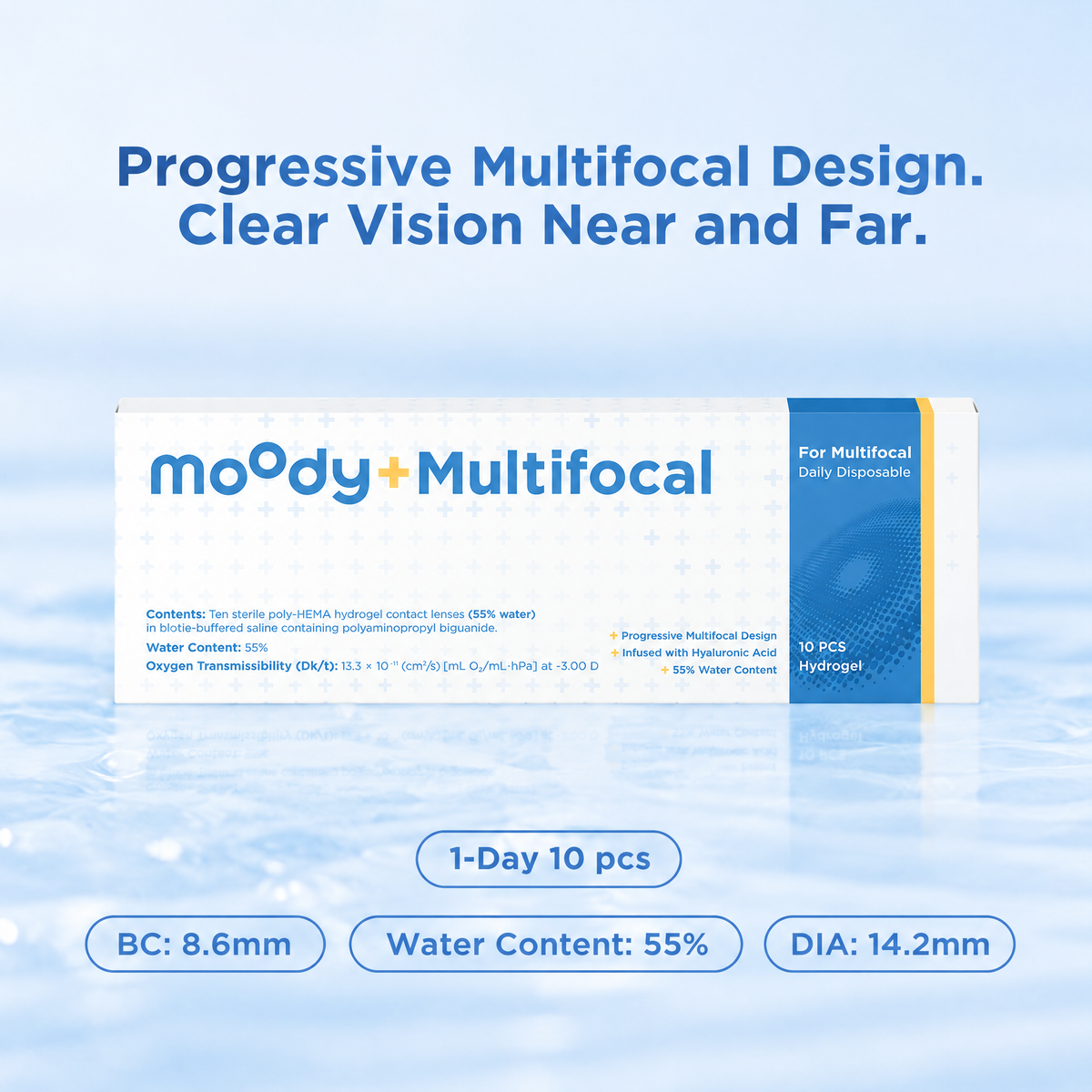 moodyPlus Multifocal 10 pièces