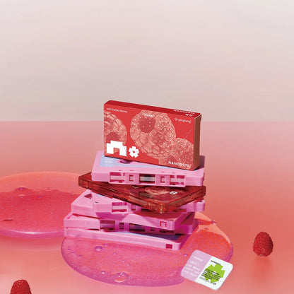 Raspberry Grid | Daily, 20pcs colored contacts