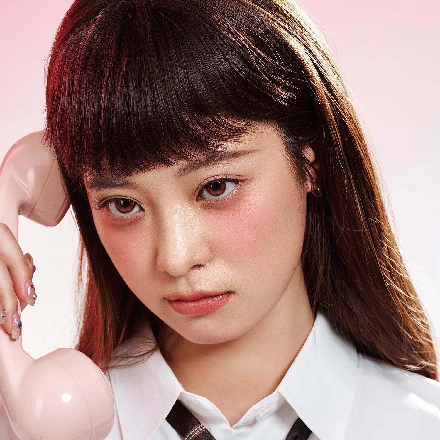 Raspberry Grid | Daily, 20pcs colored contacts