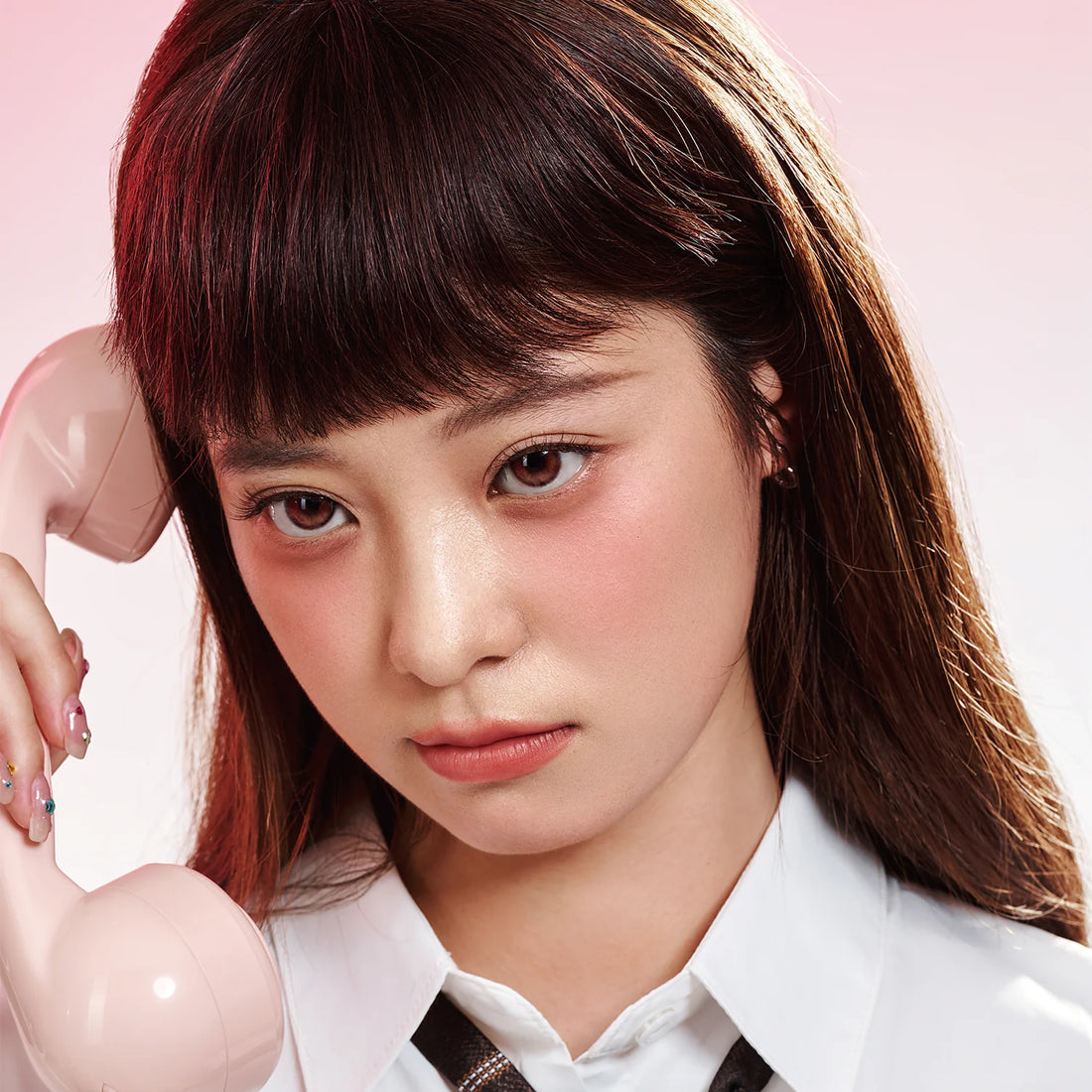 Raspberry Grid | Daily, 6pcs colored contacts