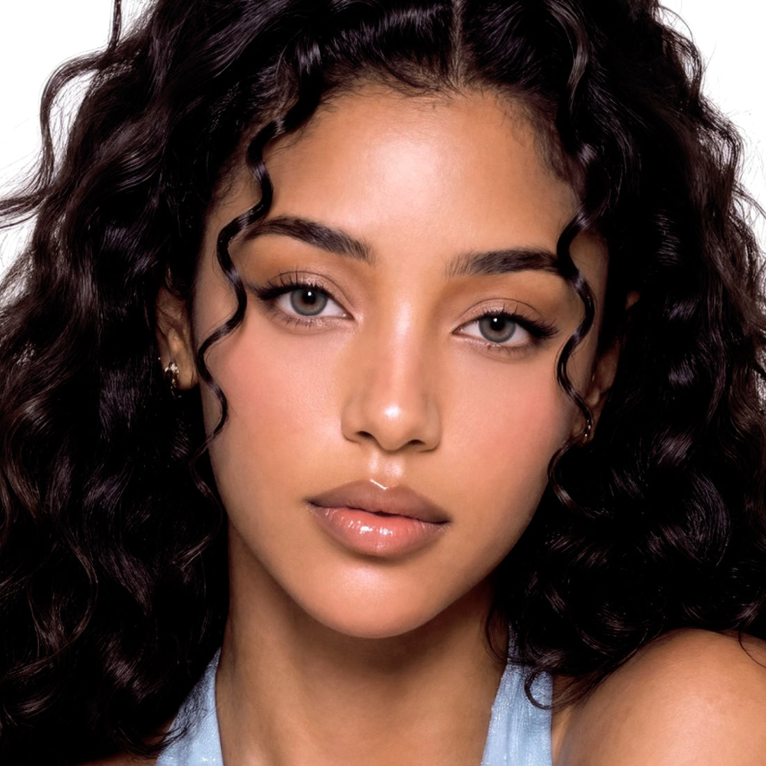 Starfield Grey daily colored contacts model