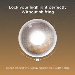 GlowyLock The Macassar | Daily colored contacts