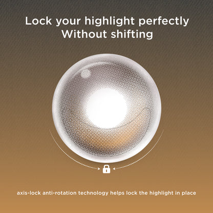 GlowyLock The Macassar | Daily colored contacts
