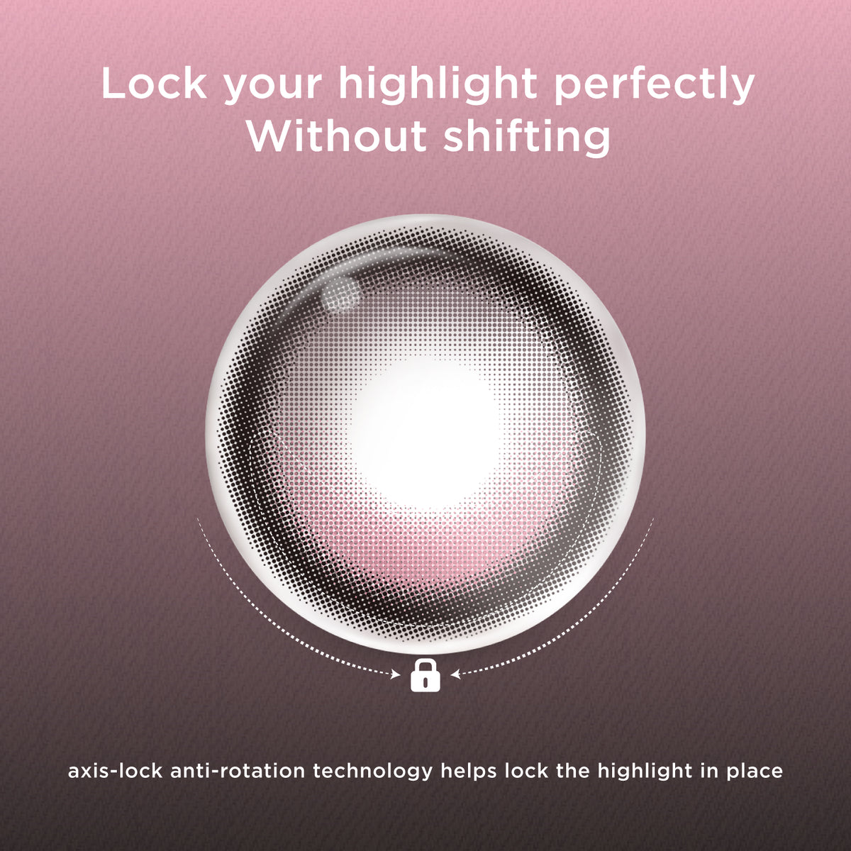 GlowyLock Wild Berry | Lentilles de couleur 1 jour